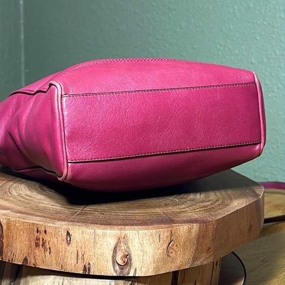 COACH Legacy Leather Mini Tanner Satchel/Crossbody - Picture 5 of 16